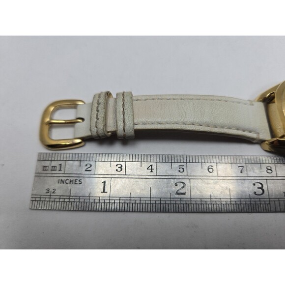 Coach Teagan Mini 32mm Gold Tone Multifunction Day Date Quartz Watch New Battery main image 8